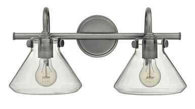 Congress 2 Light Small Traditional Vanity Light by Hinkley - 50026