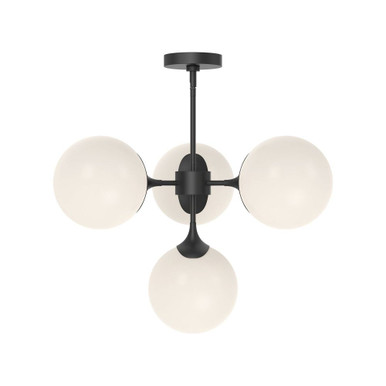 Nouveau 4 Light Medium Chandelier by Alora - CH505426