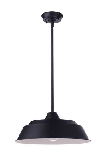 Landmark 1 Light Medium Outdoor Pendant 12 Inch Wide by Craftmade - ZA5511-MN