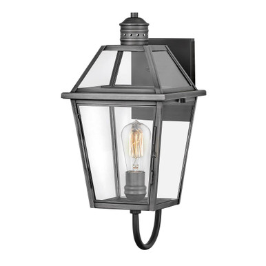 Nouvelle 1 Light Outdoor Wall Lantern by Hinkley - 2770BLB