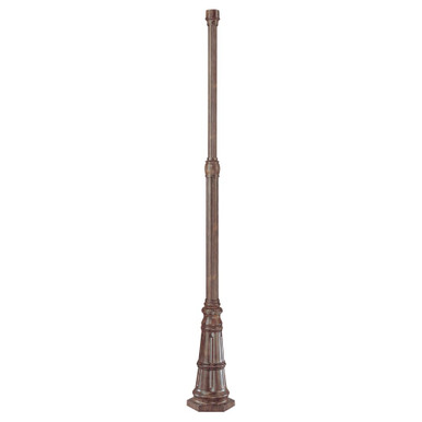 Great Outdoors Accessory 83.25 Inch Outdoor Post With Base by Minka Lavery - 7902