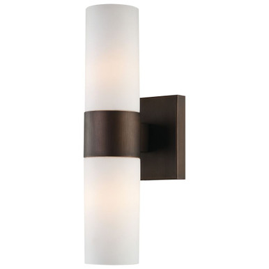 2 Light Wall Sconce 13.5 Inch Tall by Minka Lavery - 6212-45