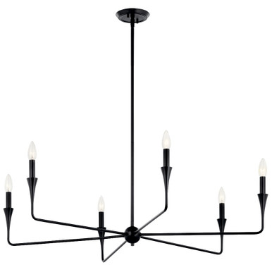 Alvaro 6 Light Oversized Chandelier by Kichler - 52690