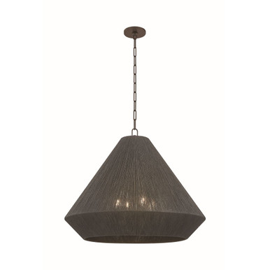 Keats 4 Light Pendant 24.75 Inch Tall and 30 Inch Wide by Troy - F1630