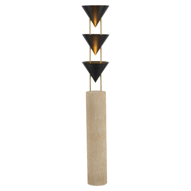 Versus 3 Light Floor Lamp 67.5 Inch Tall and 10 Inch Wide by Alora - FL341367