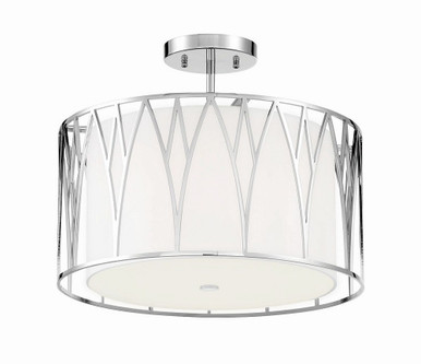 Regal Terrace 1 LED 16.13 Inch Wide Semi Flush Mount by Minka Lavery - 1089