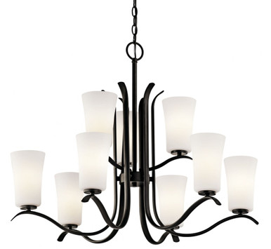 Armida 9 Light Large 2 Tier Chandelier by Kichler - 43075