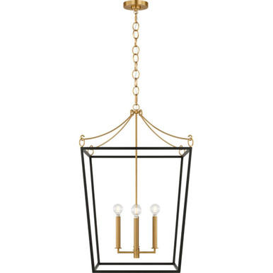 Carlyle 4 Light Pendant 32.13 Inch X 21 Inch Wide by Visual Comfort Studio - KSC1194