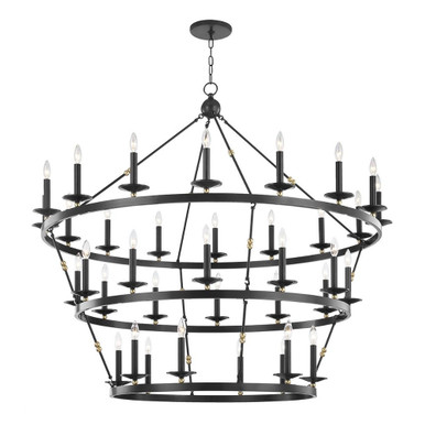 Allendale 36 Light Oversized Chandelier by Hudson Valley - 3258