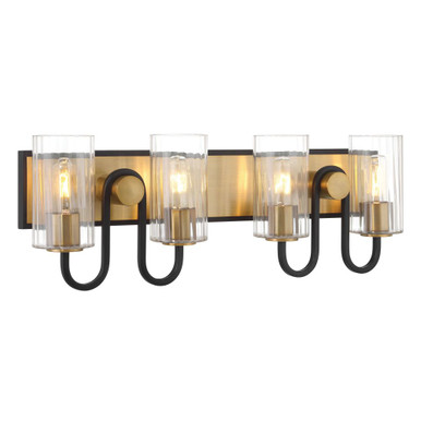 Orla 4 Light Bath Vanity 10.25 Inch Tall X 28.25 Inch Wide by Minka Lavery - 3764-876
