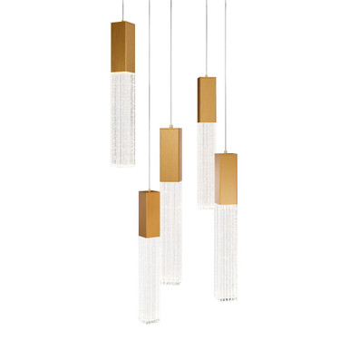 Cinema 35W 5 4CCT LED Pendant 16 Inch Tall and 17 Inch Wide by Modern Forms - PD805R