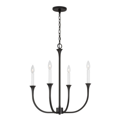 Decklan 4 Light Medium Chandelier by Capital - 452341BI