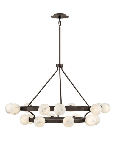 Selene 126W 18 LED Multi Tier Chandelier 48 Inch Wide by Fredrick Ramond - FR41905BX