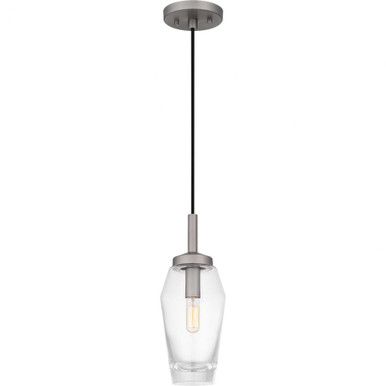 1 Light Mini Pendant 13 Inch Tall by Quoizel - QPP6190AN