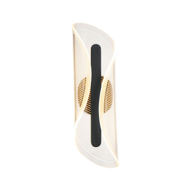 Manta 12W One LED Light Wall Sconce by ET2 - E24711-144BK