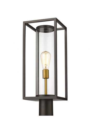 Dunbroch 1 Light Outdoor Pier Mount Lantern 8 x 21.75 Inches by Z Lite - 584PHMR-DBZ-OBS