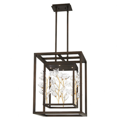 Maison Des Fleurs 42W 4 LED Large Pendant by Minka Metropolitan - N7963-730-L