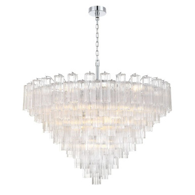 Addis 28 Light Chandelier 42.5 Inch Tall and 49 Inch Wide by Crystorama - ADD-327