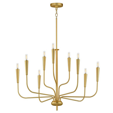 Vela 9 Light Large Chandelier by Maxim - 24819