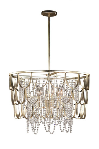 Dulce 6 Light Large Pendant by Kalco - 508851CSL