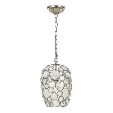 Palla 1 Light Small Pendant by Crystorama - 523-sa