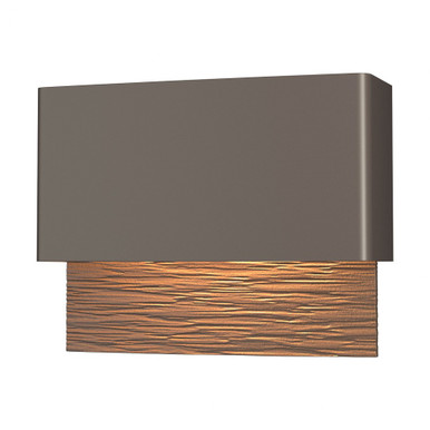 Stratum 15W 1 LED Outdoor Wall Lantern 9.5 Inch Wide by Hubbardton Forge - 302630