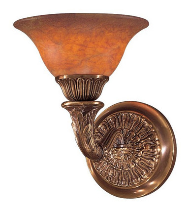 1 Light Wall Sconce 10.75 Inch Tall by Minka Metropolitan - N202501-AN