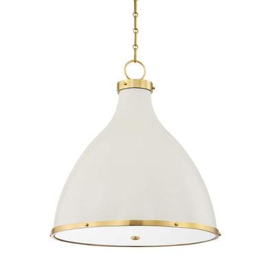 Painted No. 3 3 Light Large Pendant by Hudson Valley - MDS362