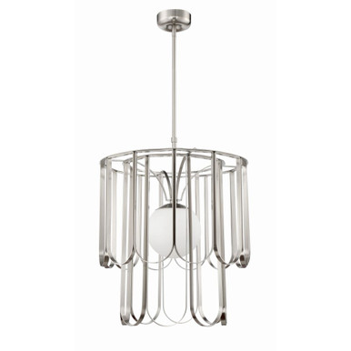 Melody 1 Light Pendant 30.5 Inch Tall and 25 Inch Wide by Craftmade - 54991-BNK