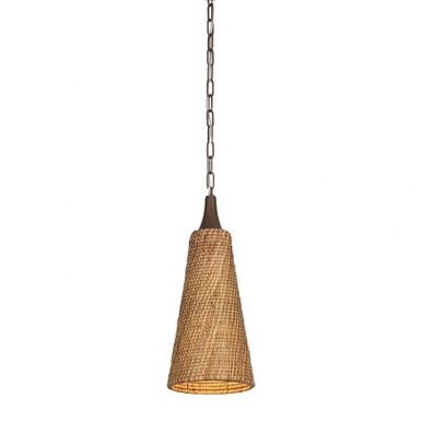 Kenzo 1 Light Pendant 20.75 Inch Tall and 8.5 Inch Wide by Troy - F2709-BRL