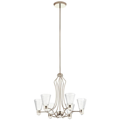 Kayva 13 Light Large Chandelier by Kichler - 44354PNLED