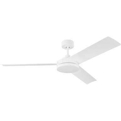 Cirque 3 Blade 56 Inch Ceiling Fan with Remotel and Light Kit by VC Fan - 3CQR56