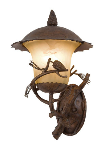 Ponderosa 3 Light Outdoor Wall Lantern by Kalco - 9164PD