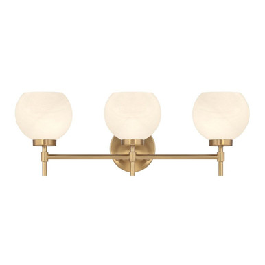Hannah 3 Light Bath Vanity 8 Inch Tall and 24 Inch Wide by Savoy House - L8-9621-3