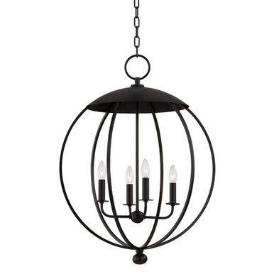 Wesley 4 Light Lantern 32.25 x 24 Inch by Hudson Valley by Hudson Valley - 9124