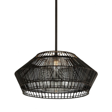 Hunter Fanss Point 1 Light Large Pendant by Troy - F6724