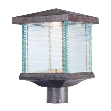 Triumph  15 Inch 12W 1 LED Outdoor Pole/Post Mount by Maxim  - 55735CLET