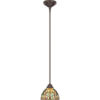 Kami 1 Light Small Pendant by Quoizel - TFKM1508VB