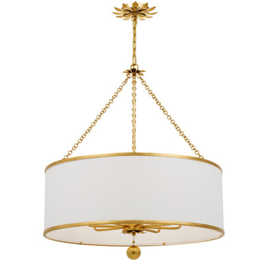 Broche 8 Light Large Chandelier by Crystorama 515 - 515