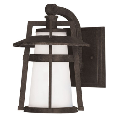 Calistoga 1 Light Outdoor Wall Lantern 10 Inch Tall by Maxim - 3532SWAE