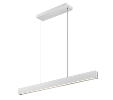Hudson 40W 1 LED Linear Chandelier 3 Inch Tall and 4.5 Inch Wide By Z-Lite - 1016-45L