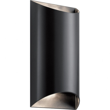 Wesley 20W 2 LED Medium Outdoor Wall Lantern by Kichler - 49279
