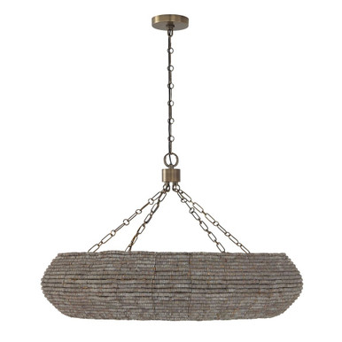 Morada 8 Light Chandelier 22 Inch Tall and 35 Inch Wide by Capital - 459781