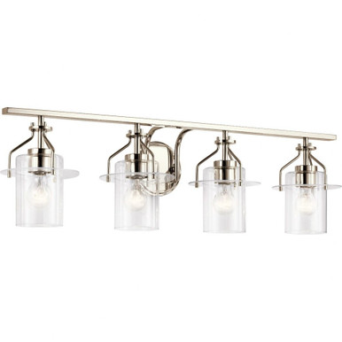 Everett 4 Light Bath Vanity 9.5 x 34.25 Inches by Kichler - 55080