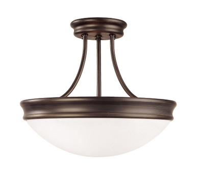 3 Light 14 Inch Wide Flush Mount by Capital - 2037