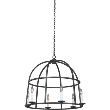 Wickenburg 6 Light Large Pendant by Kalco - 506952BI