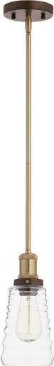 Sonar 1 Light Mini Pendant by Quorum - 879-8086