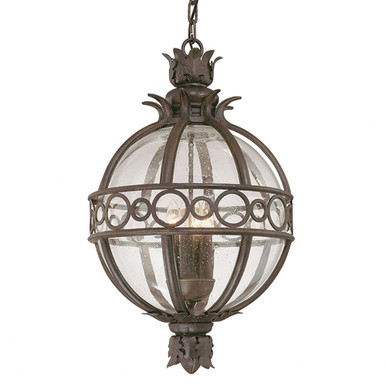 Campanile 3 Light Medium Outdoor Pendant by Troy - F5008-FRN