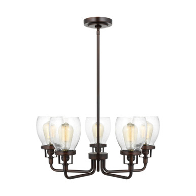 Belton 5 Light Medium Chandelier by Generation Lighting 3214505 - 3214505