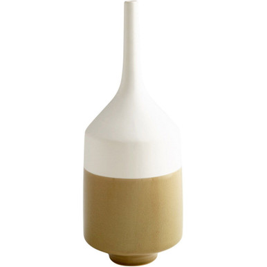 Groove Line 7.25 Inch Large Vase by Cyan  - 06888